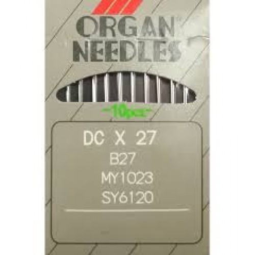 Игла Organ Needles DCx27 SES (Bx27 / MY 1023 SES) № 80/12