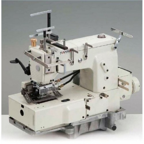 Kansai Special DFB-1412PL 1/4" Промышленная многоигольная швейная машина машина для настрачивания лампасов