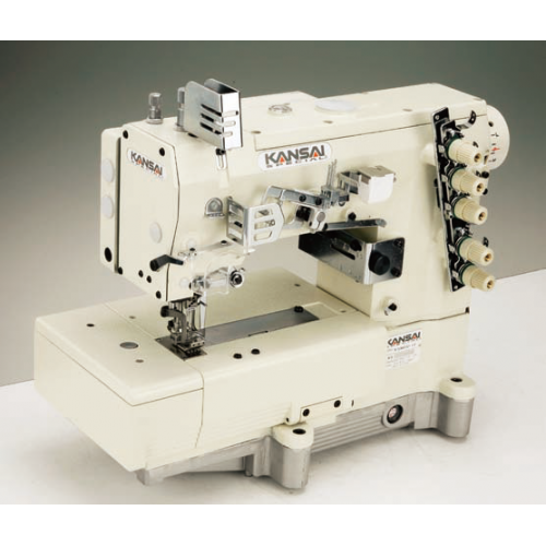 Kansai Special WX-8803D-UF/UTC-A 7/32" Промышленная плоскошовная швейная машина с плоской платформой голова