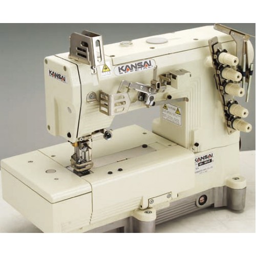 Kansai Special WX-8803DE 1/4 Промышленная плоскошовная швейная машина с плоской платформой голова