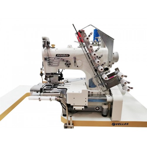 Плоскошовная промышленная швейная машина с цилиндрической платформой NR-9803GP-UTA голова